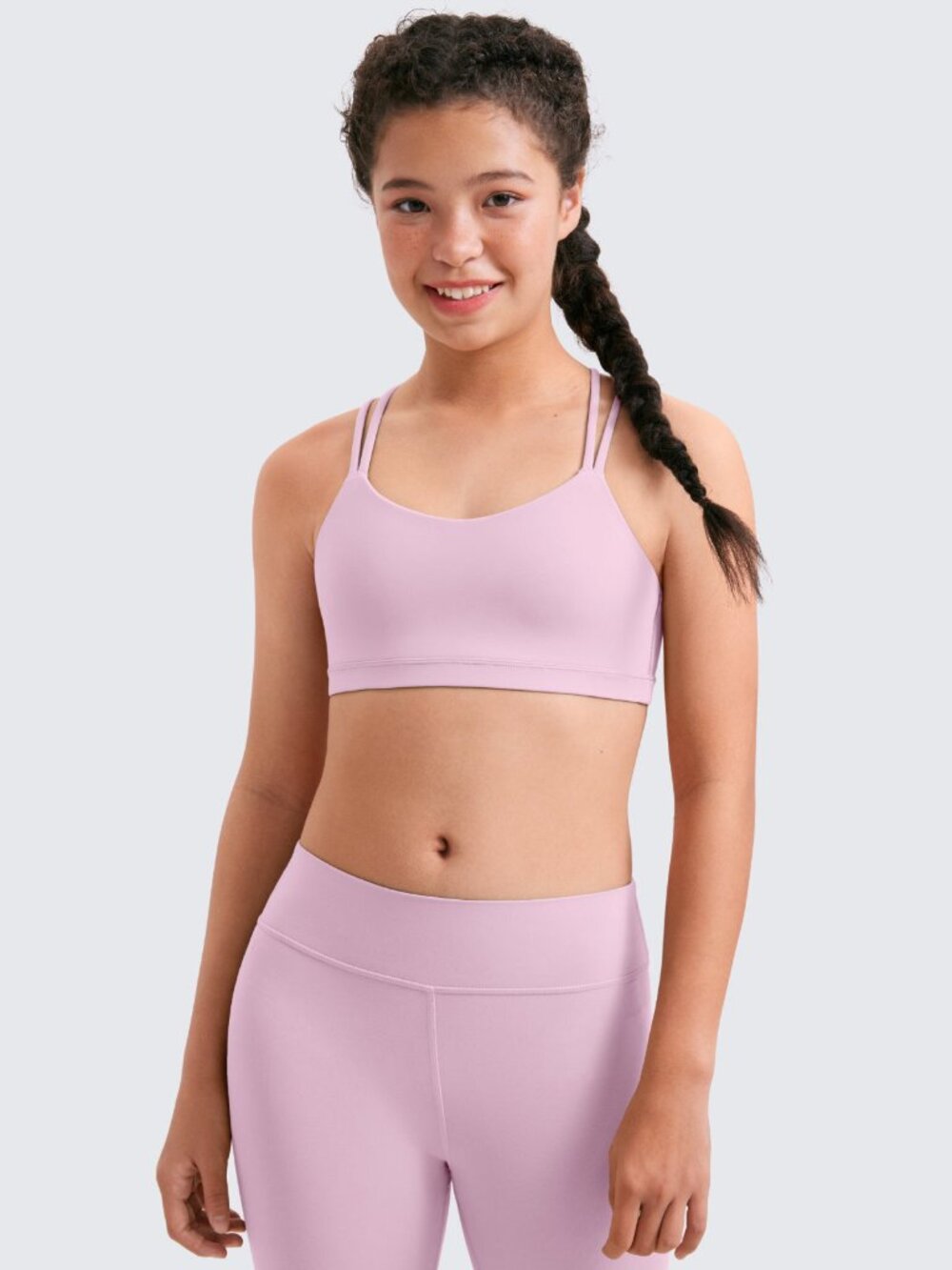 Butterluxe Girls Softness Mold Bras Criss Cross